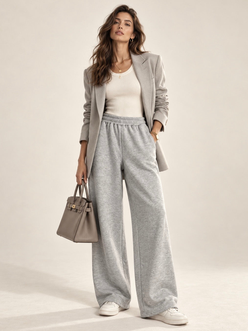 Pantalone Palazzo Comfort Chic