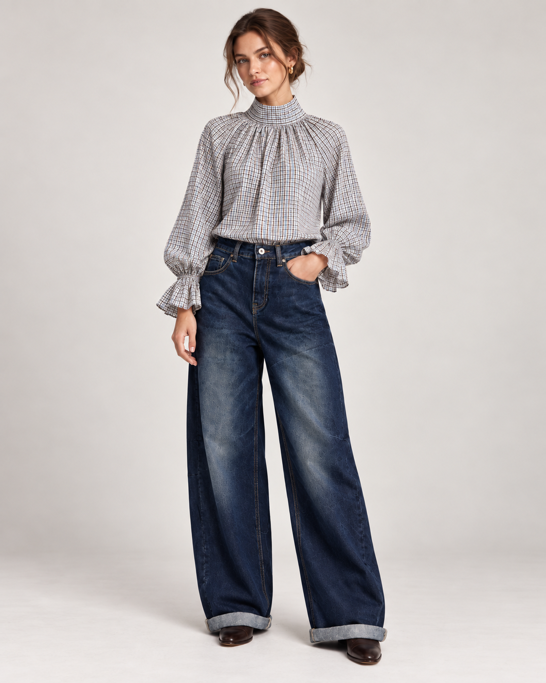 Blusa Eleonora con Fiocco sul retro