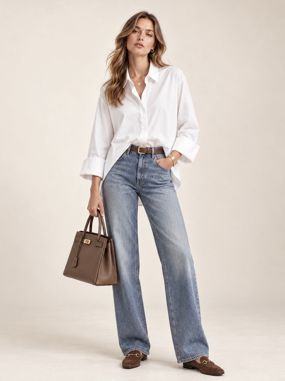 Chemisier Élise – Camicia Lunga Donna Oversize