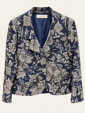 Giacca Jacquard Floreale