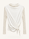 Blusa Ilary con Manica in Pizzo