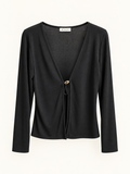 Cardigan Livia con Scollo a V