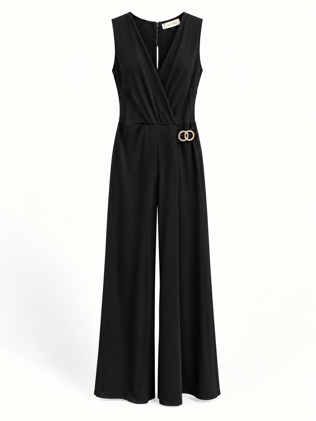Jumpsuit Elegante Aurora con Scollo Incrociato