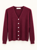 Cardigan Artemide con Scollo a V e Maniche Lunghe – Morbida Casual Chic