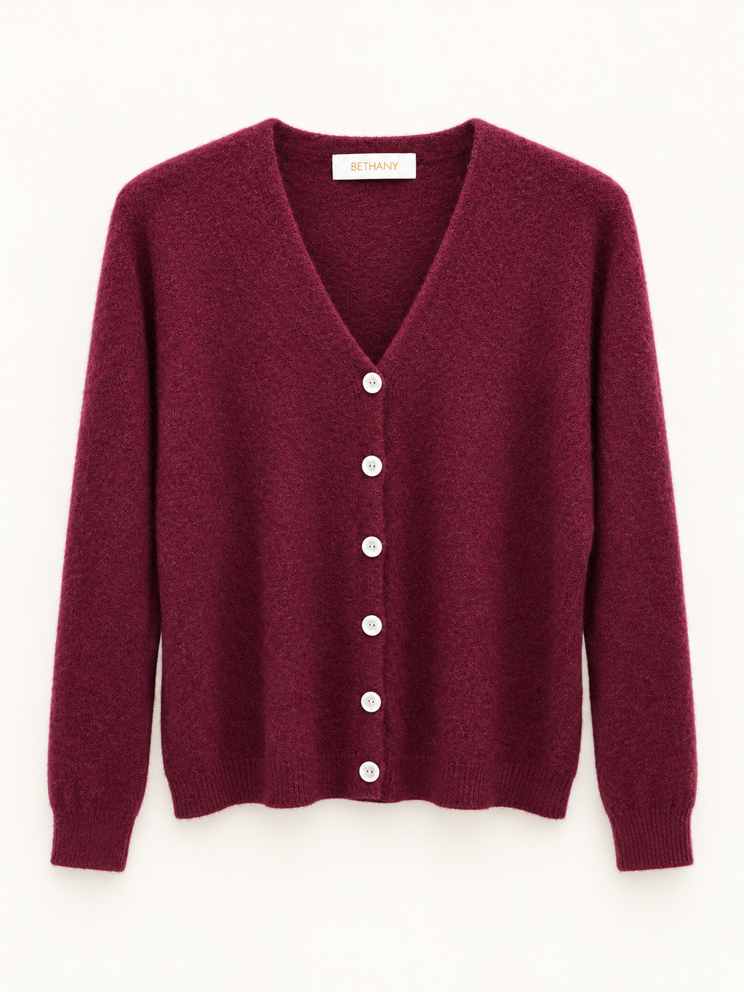 Cardigan Artemide con Scollo a V e Maniche Lunghe – Morbida Casual Chic