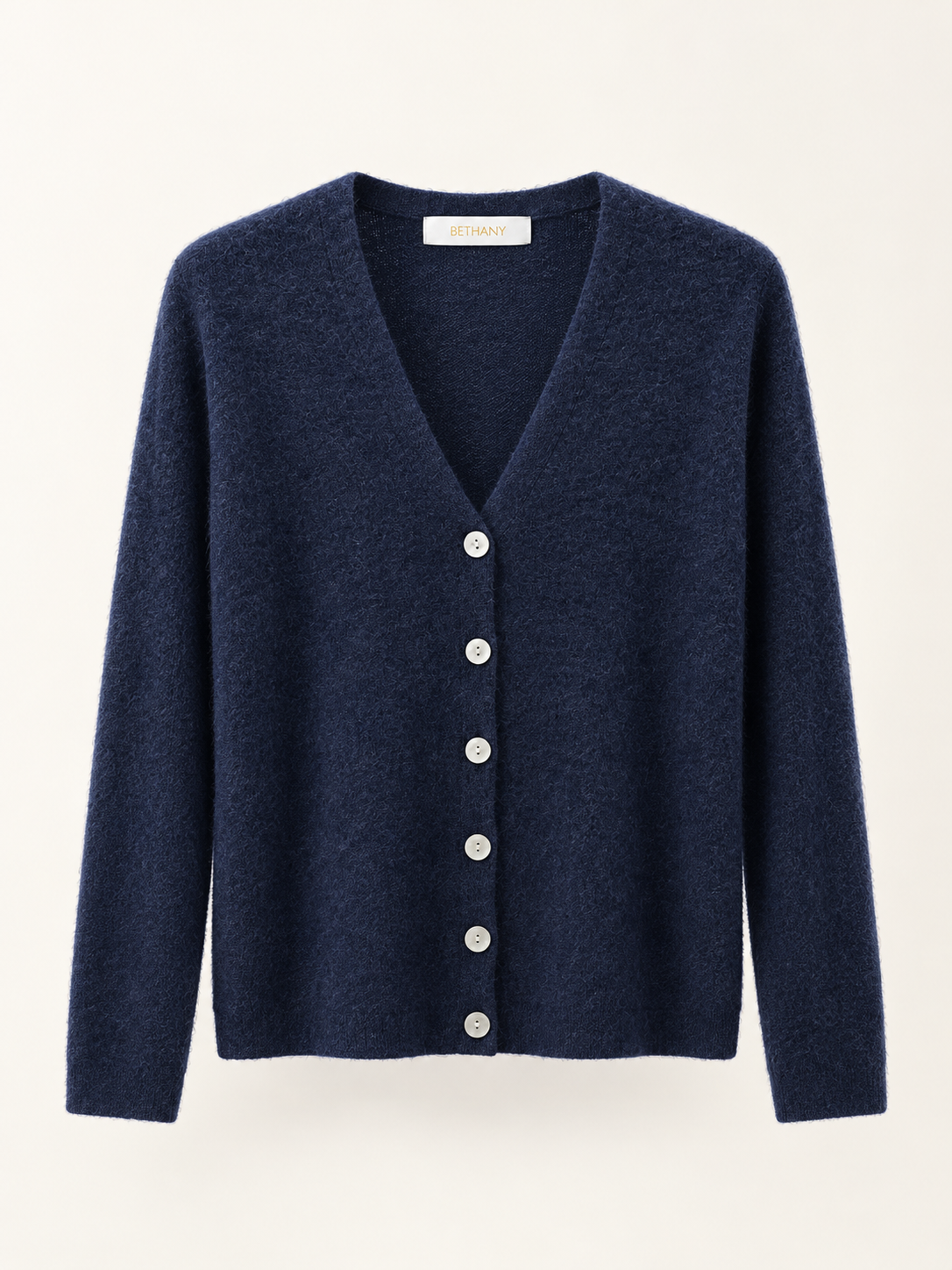 Cardigan Artemide con Scollo a V e Maniche Lunghe – Morbida Casual Chic