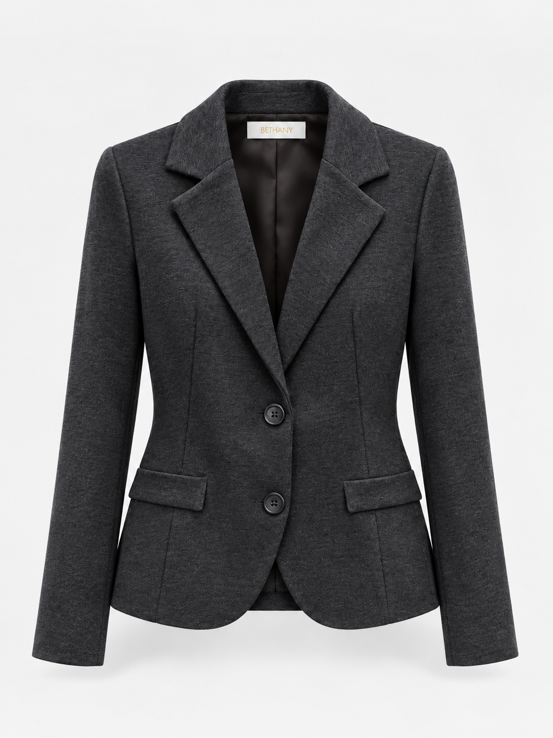Blazer Arina Elegante Avvitato con Due Bottoni e Taglio Sartoriale