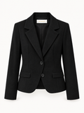 Blazer Arina Elegante Avvitato con Due Bottoni e Taglio Sartoriale
