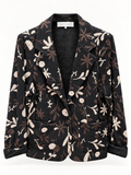 Blazer Aurelia Floreale in Tessuto Jacquard