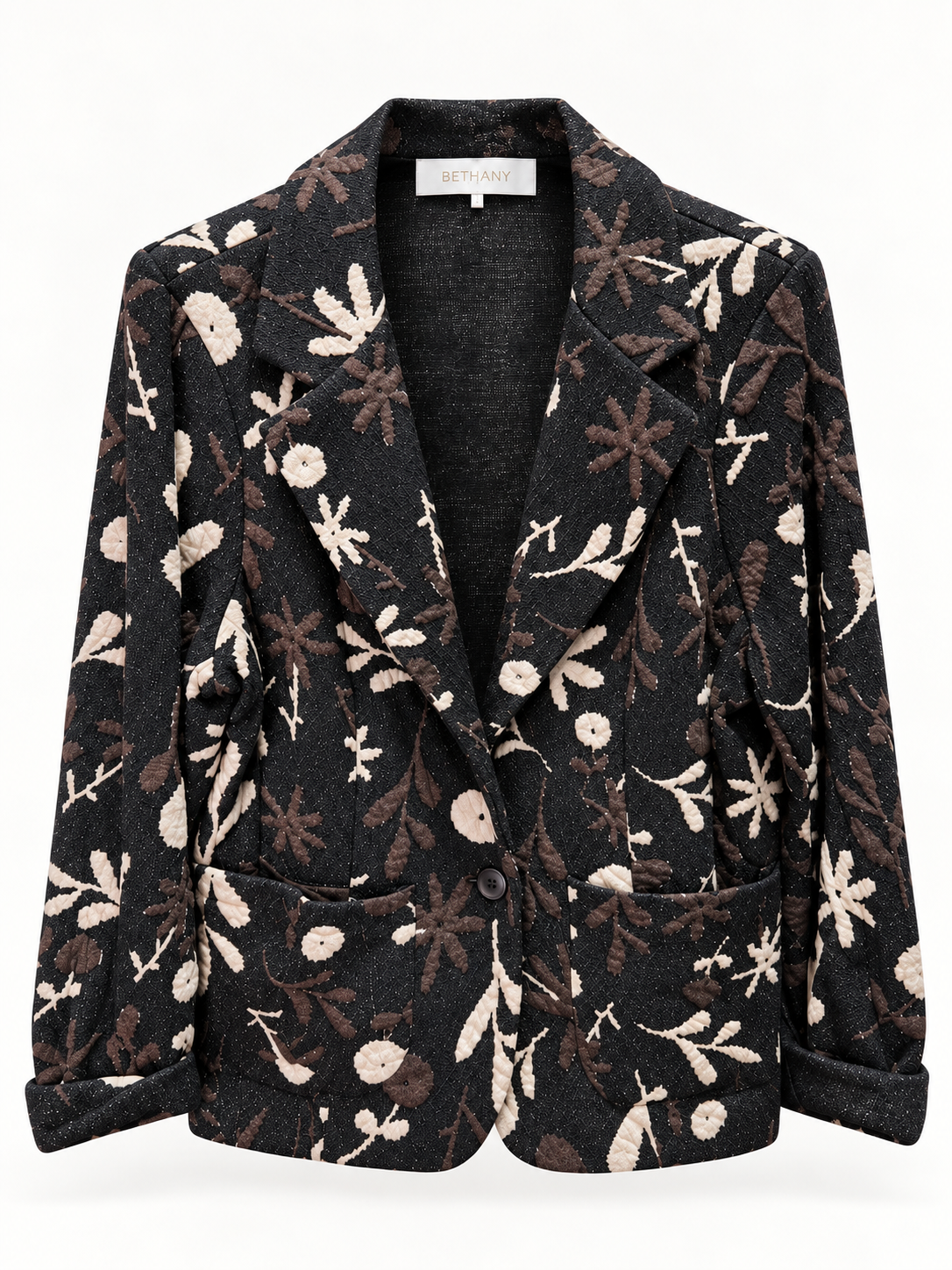 Blazer Aurelia Floreale in Tessuto Jacquard