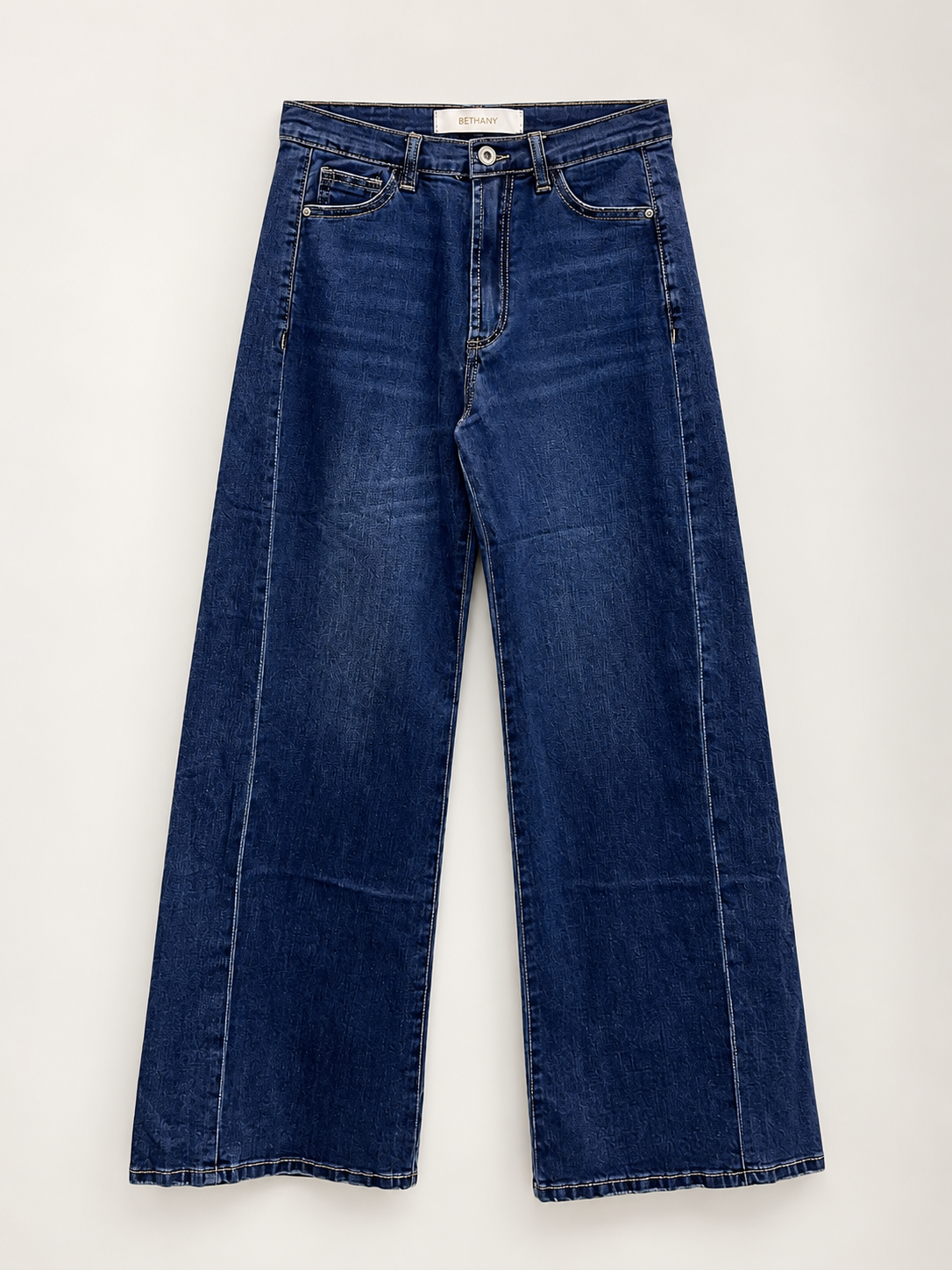 Jeans Wide Leg Blu Scuro Sofia