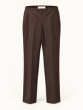 Pantaloni Eleganti a Vita Alta - Taglio Dritto con Piega Frontale