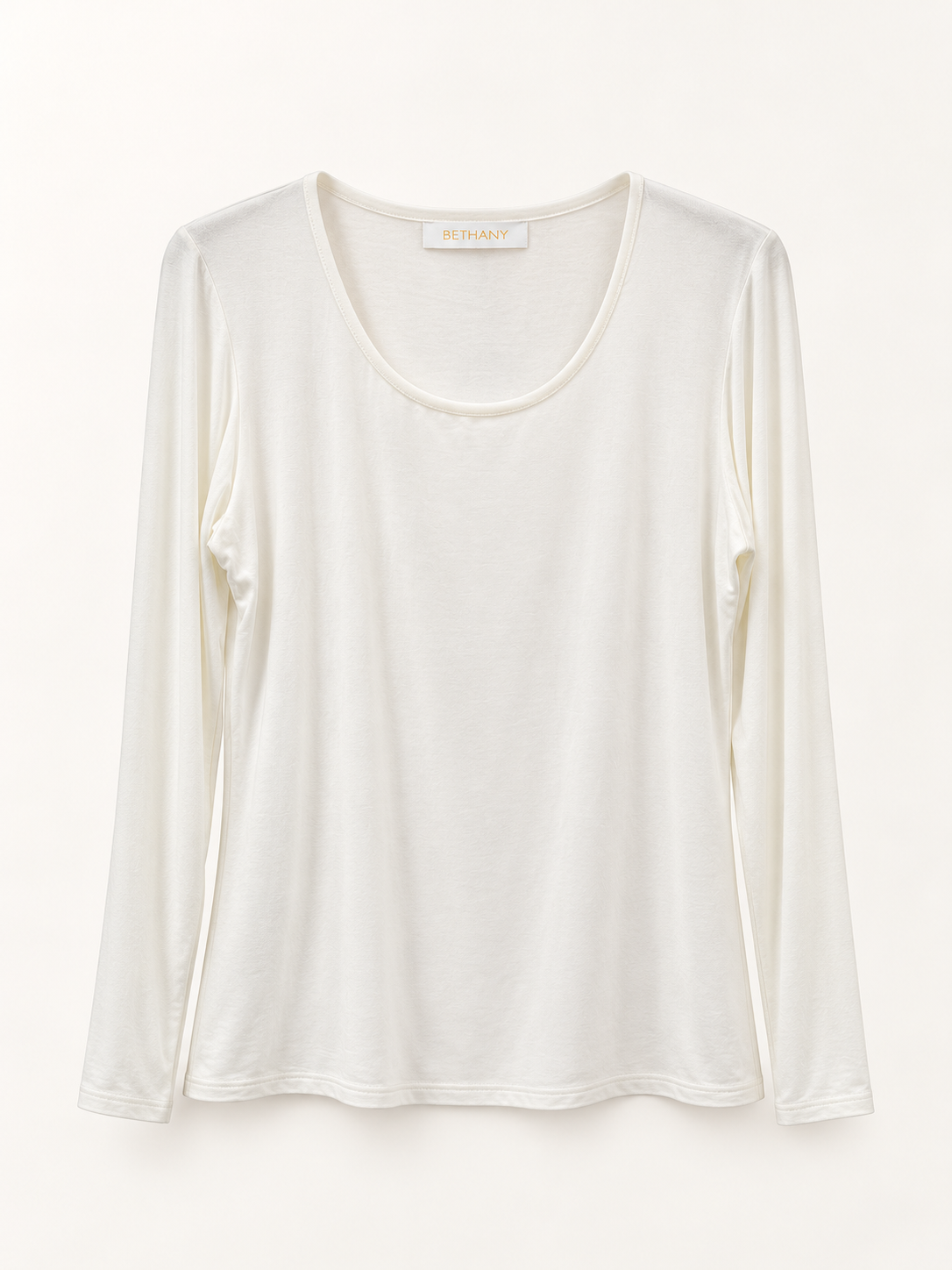 Maglia Kalina –  con Scollo Rotondo e Maniche Lunghe