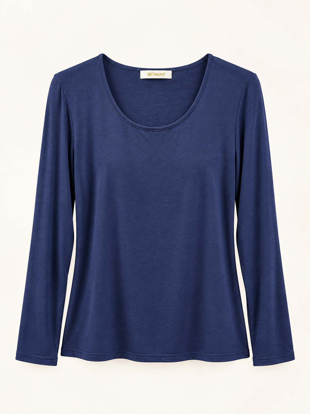 Maglia Kalina –  con Scollo Rotondo e Maniche Lunghe