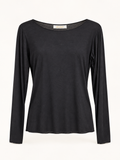 Maglia Liv con Scollo a Barca e Maniche Lunghe – Elegante e Casual Chic