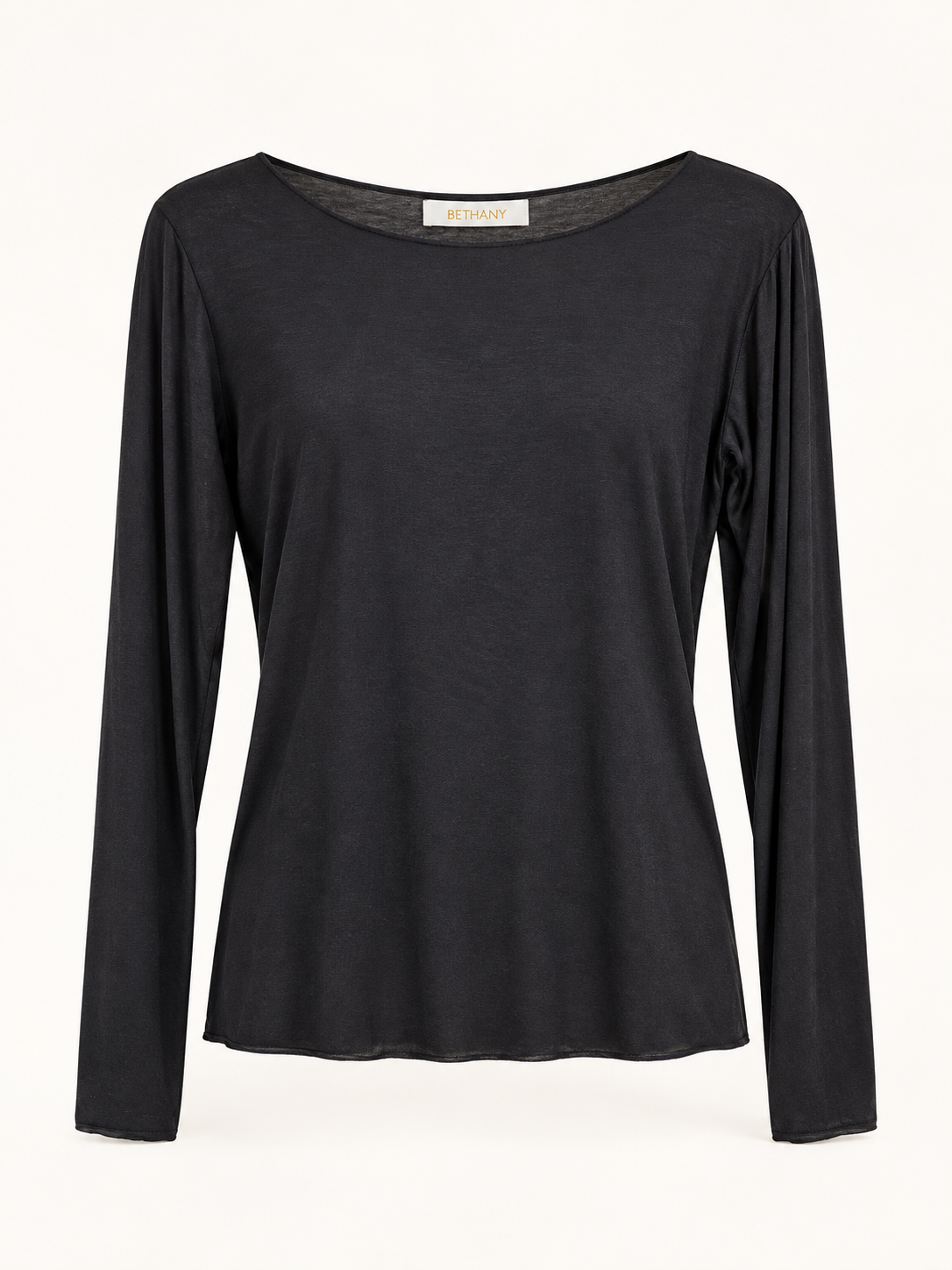 Maglia Liv con Scollo a Barca e Maniche Lunghe – Elegante e Casual Chic