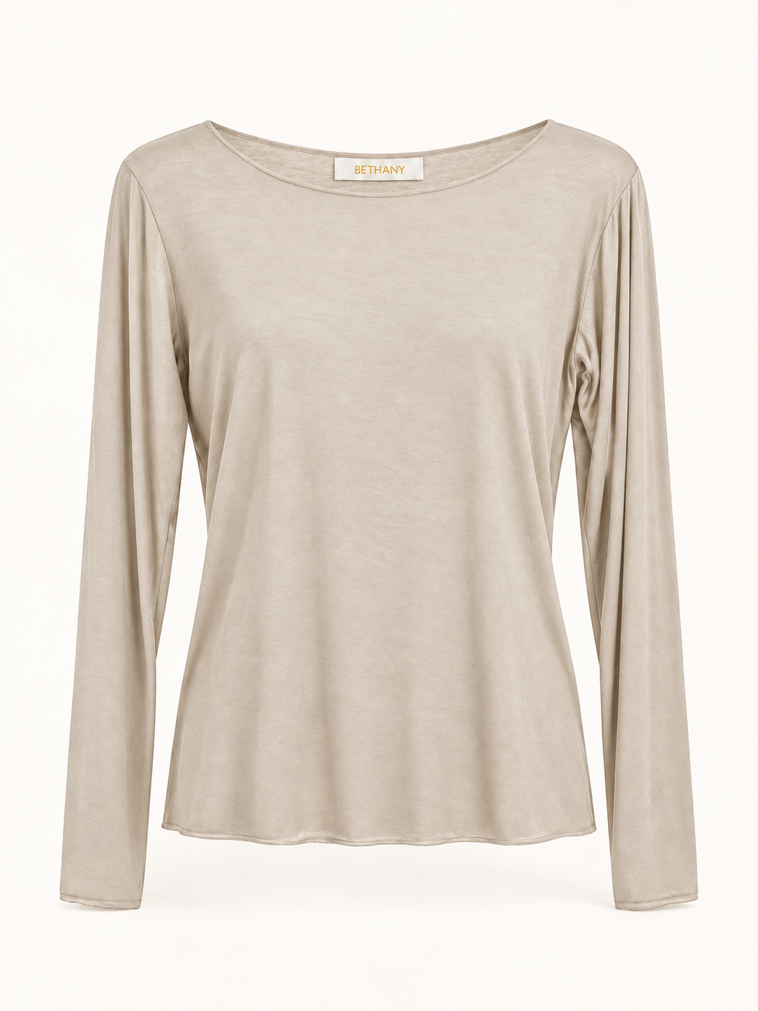 Maglia Liv con Scollo a Barca e Maniche Lunghe – Elegante e Casual Chic
