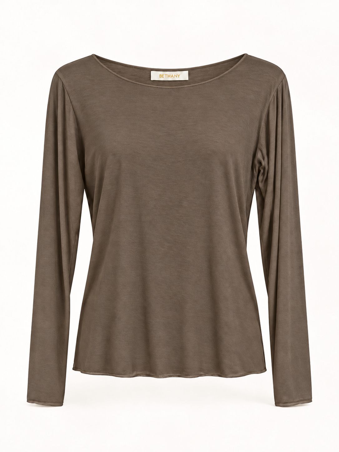 Maglia Liv con Scollo a Barca e Maniche Lunghe – Elegante e Casual Chic