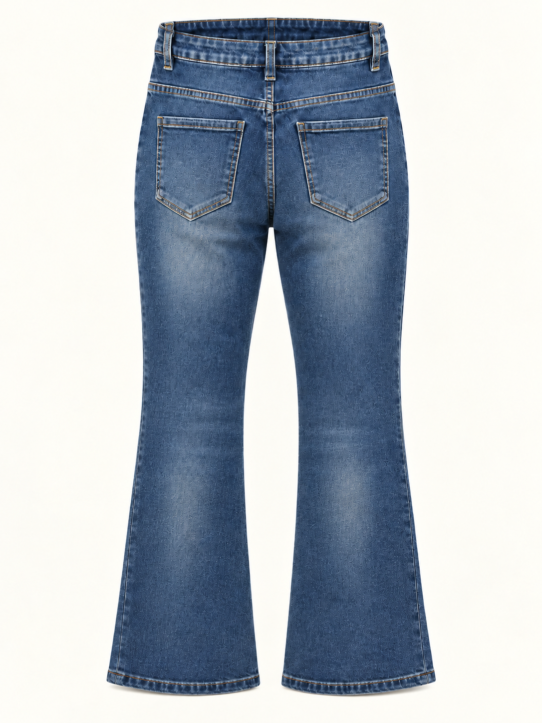 Jeans A Zampa a Vita Alta