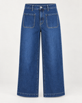 Jeans Wide Leg Blu Indigo Azzurra
