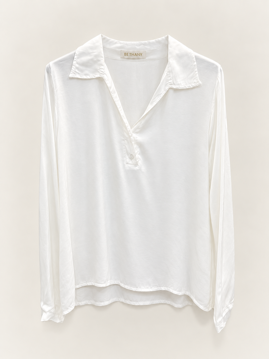 Blusa Adele a Manica Lunga con Colletto