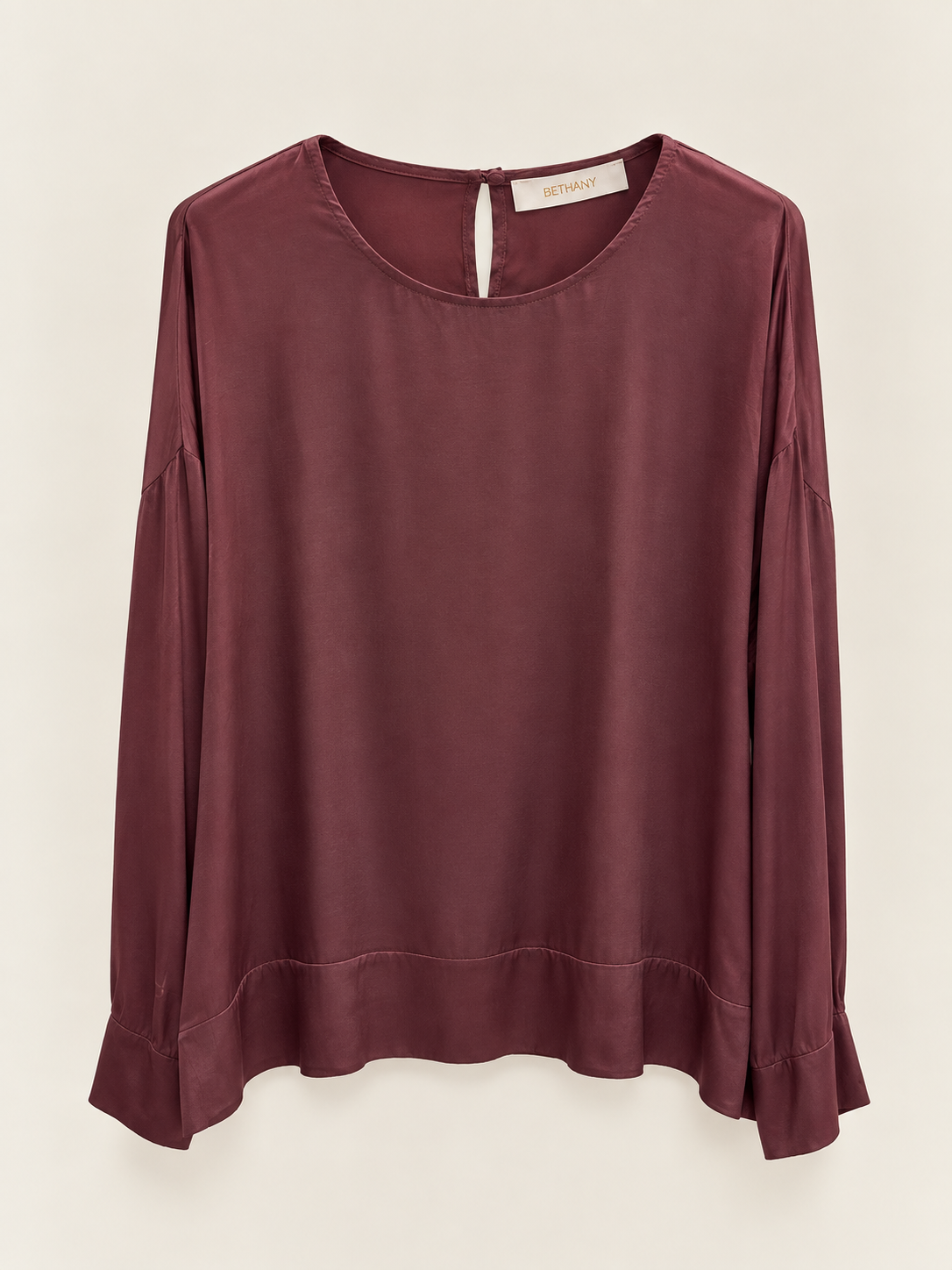 Blusa Elegante Amouage in Raso