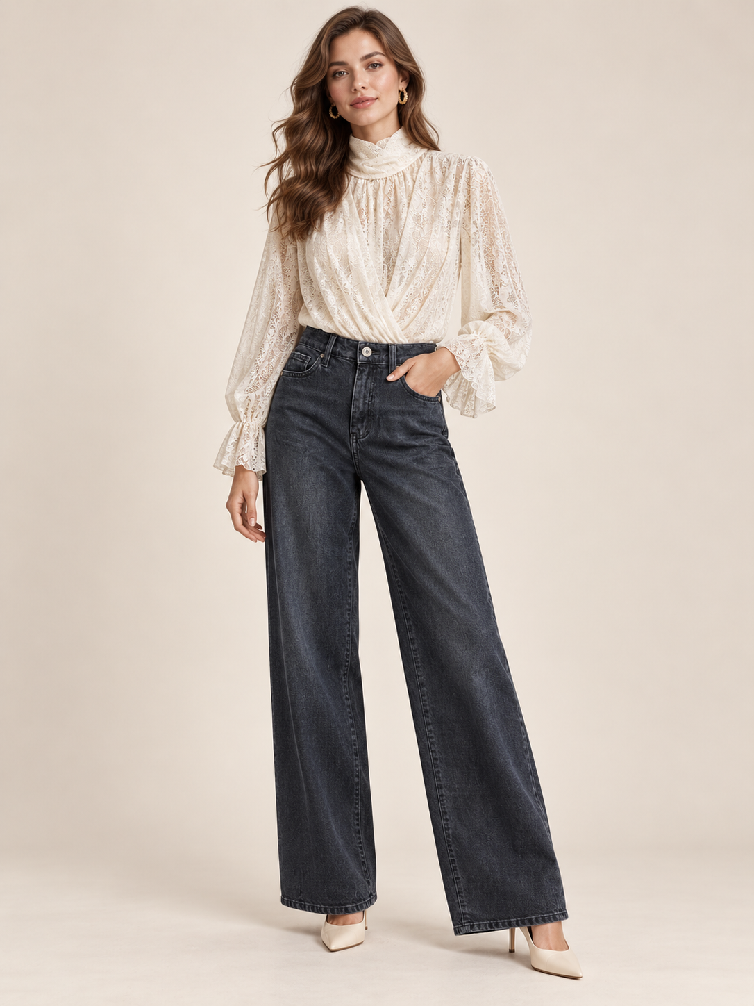 Jeans Wide Leg Eva