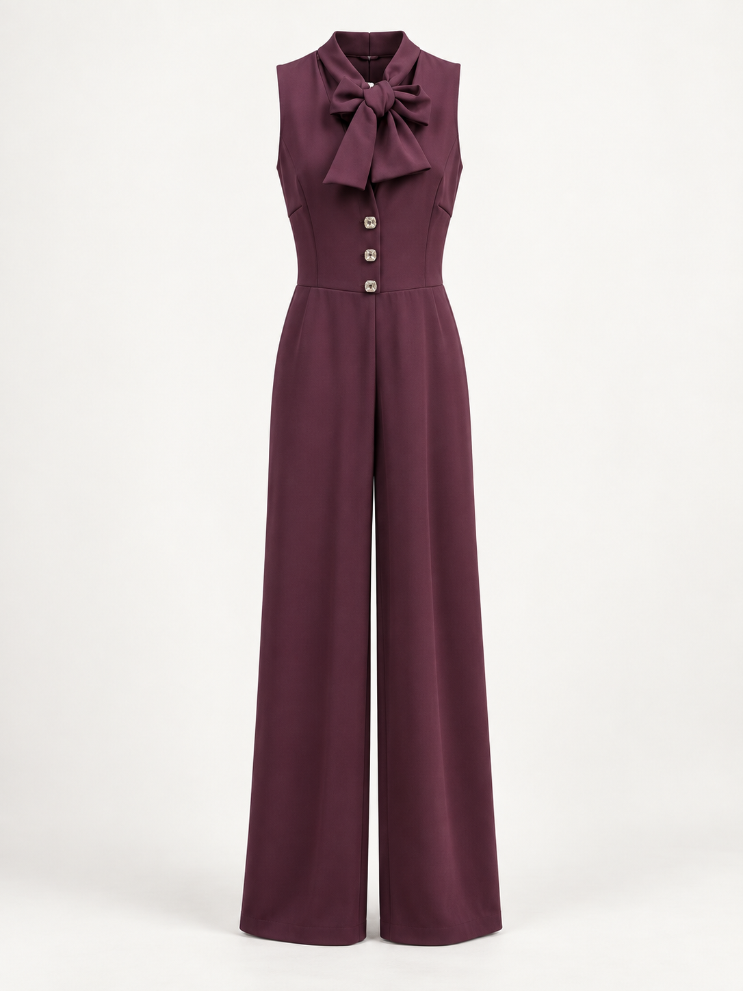 Jumpsuit Lavinia con Fiocco al Collo