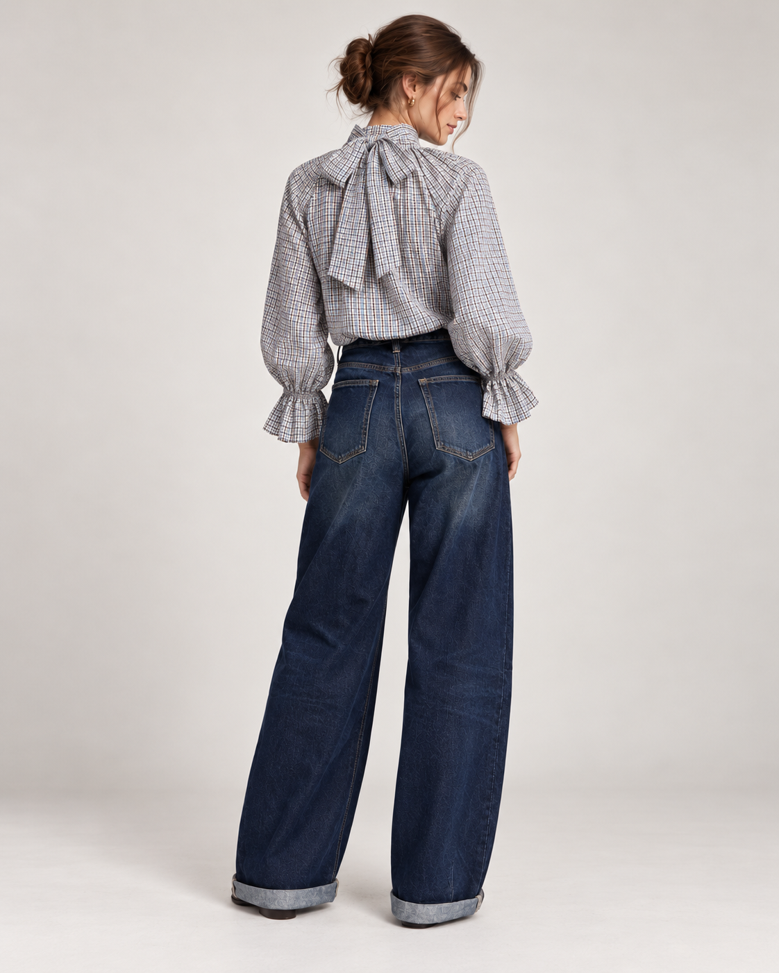 Blusa Eleonora con Fiocco sul retro