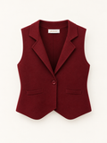 Gilet Dea con bottone