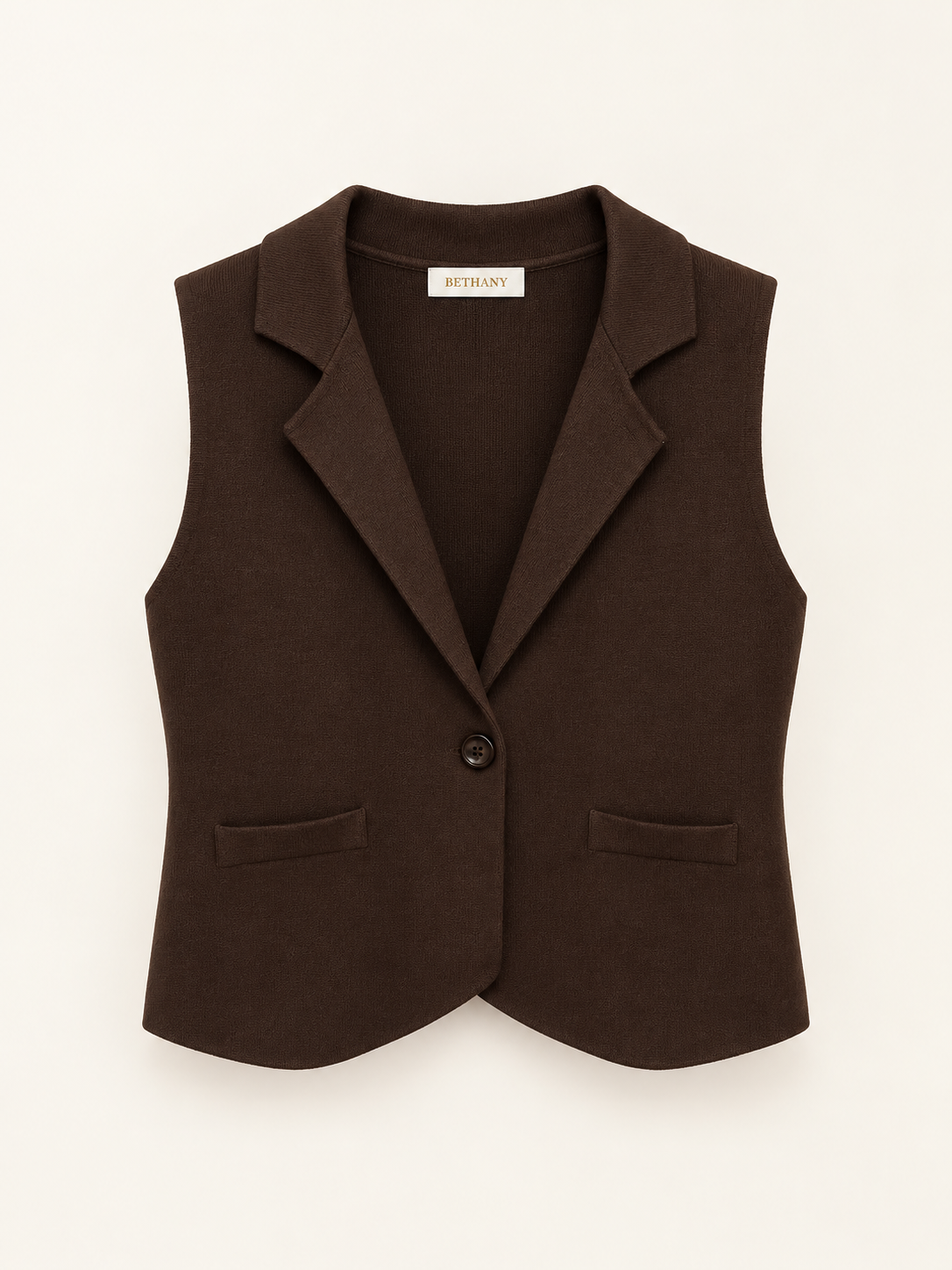 Gilet Dea con bottone