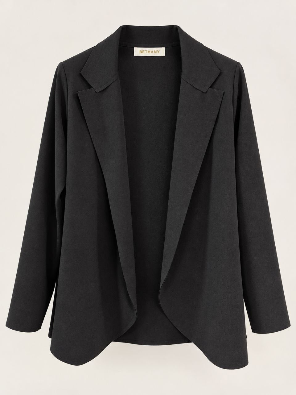 Blazer Lena Aperto con Revers Sartoriale – Giacca Elegante Casual Chic