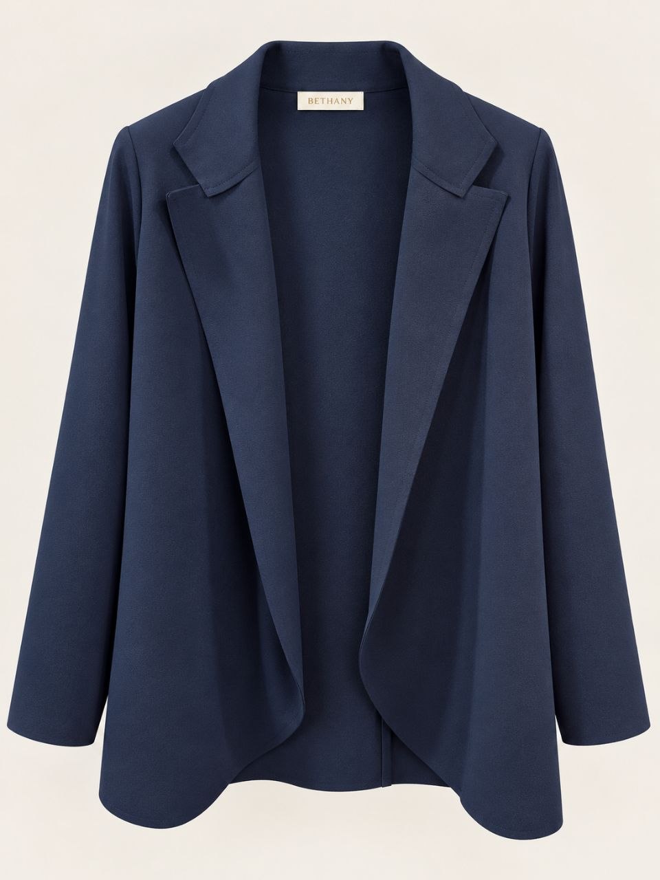 Blazer Lena Aperto con Revers Sartoriale – Giacca Elegante Casual Chic