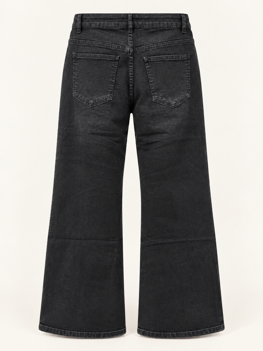 Jeans Trendy in Denim a Palazzo