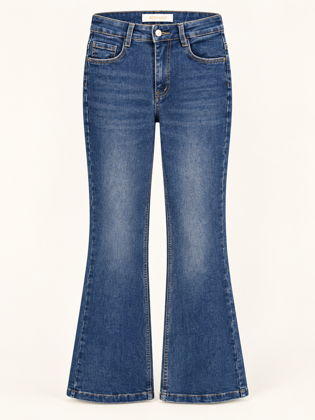 Jeans A Zampa a Vita Alta