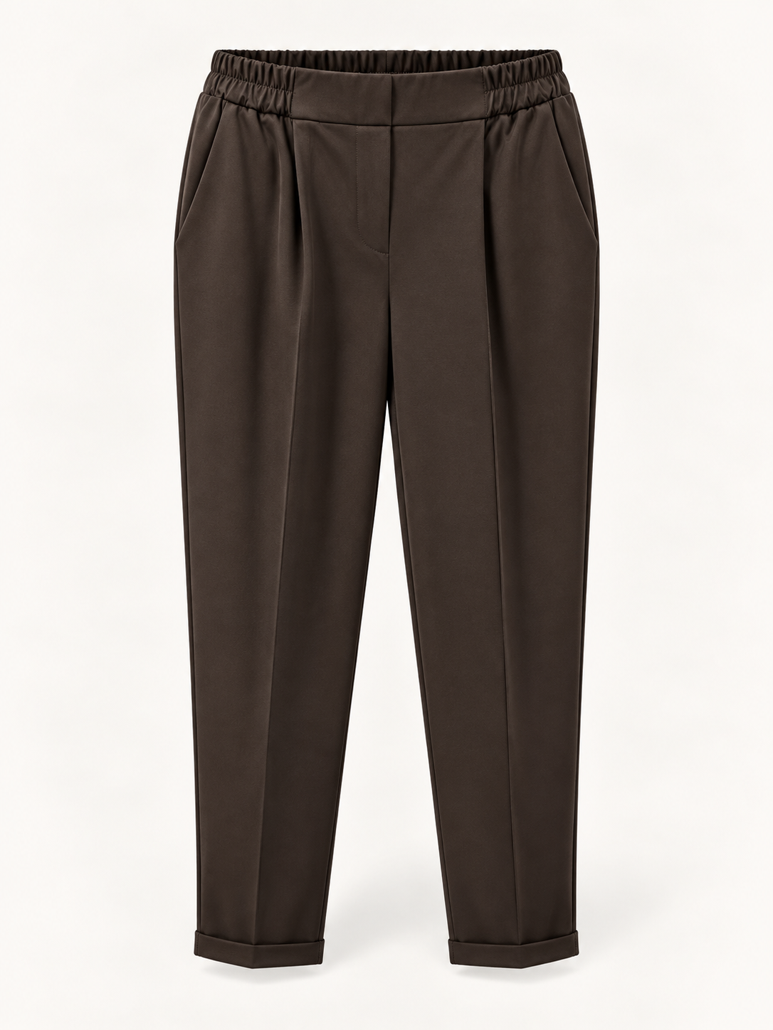 Pantalone Tailored Elegante con Vita Elasticizzata