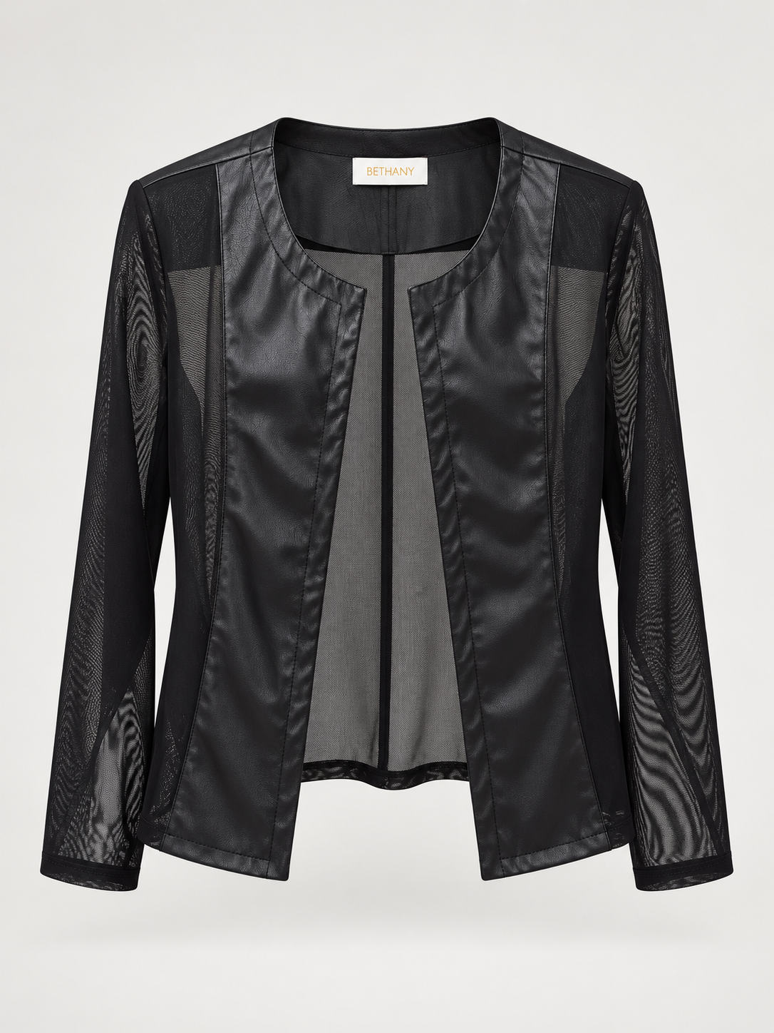 Giacca Bolero Noémie in Ecopelle
