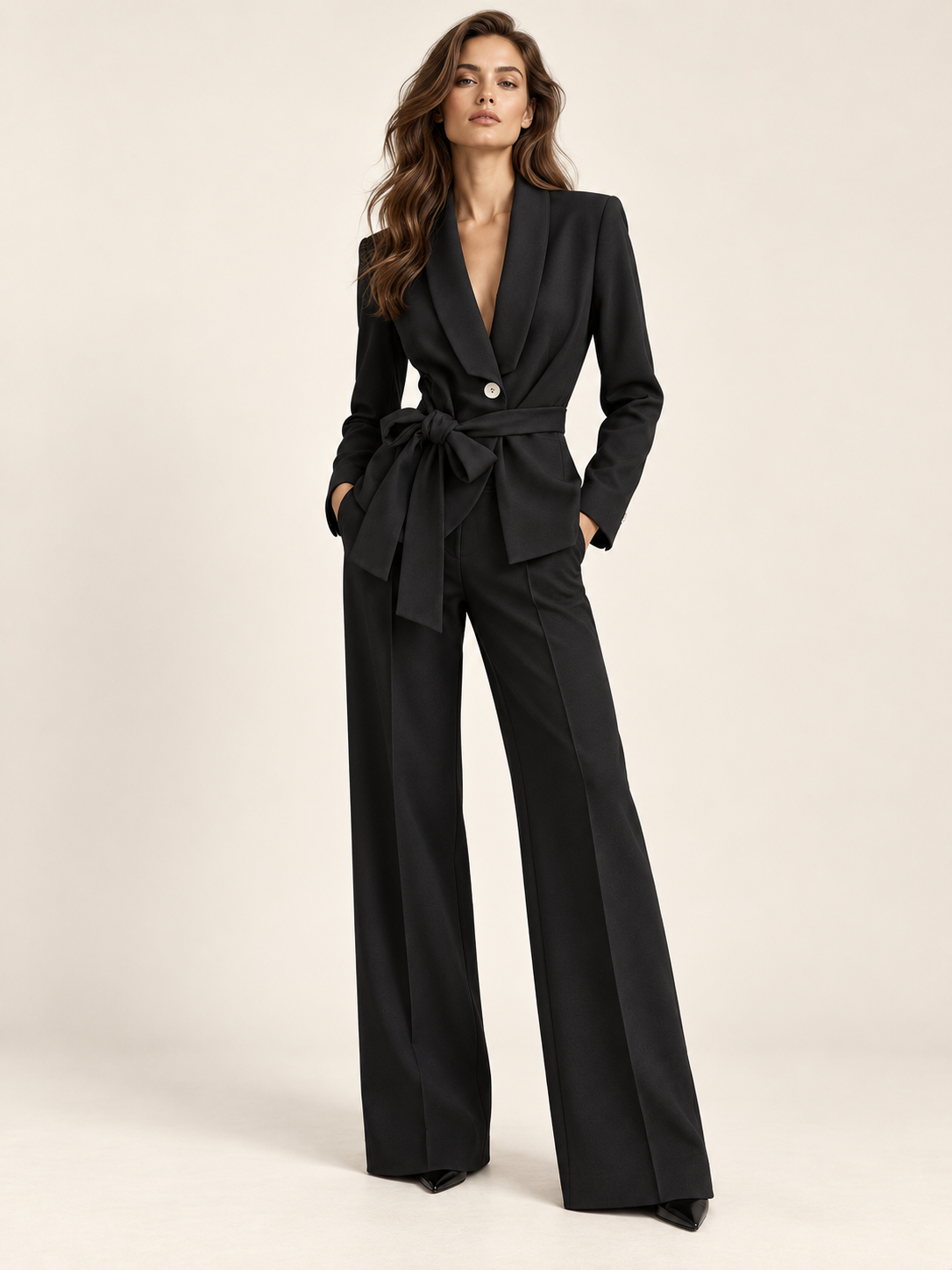 Blazer Essenza con Cintura