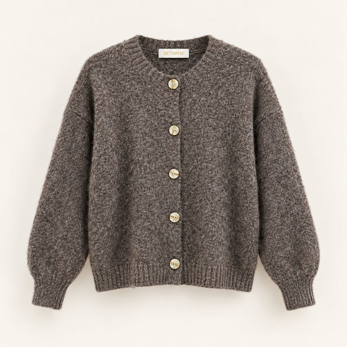 Cardigan Donna Charlotte con Bottoni Gioiello