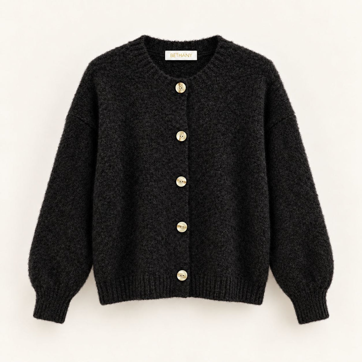 Cardigan Donna Charlotte con Bottoni Gioiello