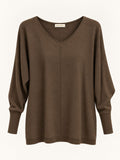 Maglia Olivia Scollo a V e Vestibilità Morbida