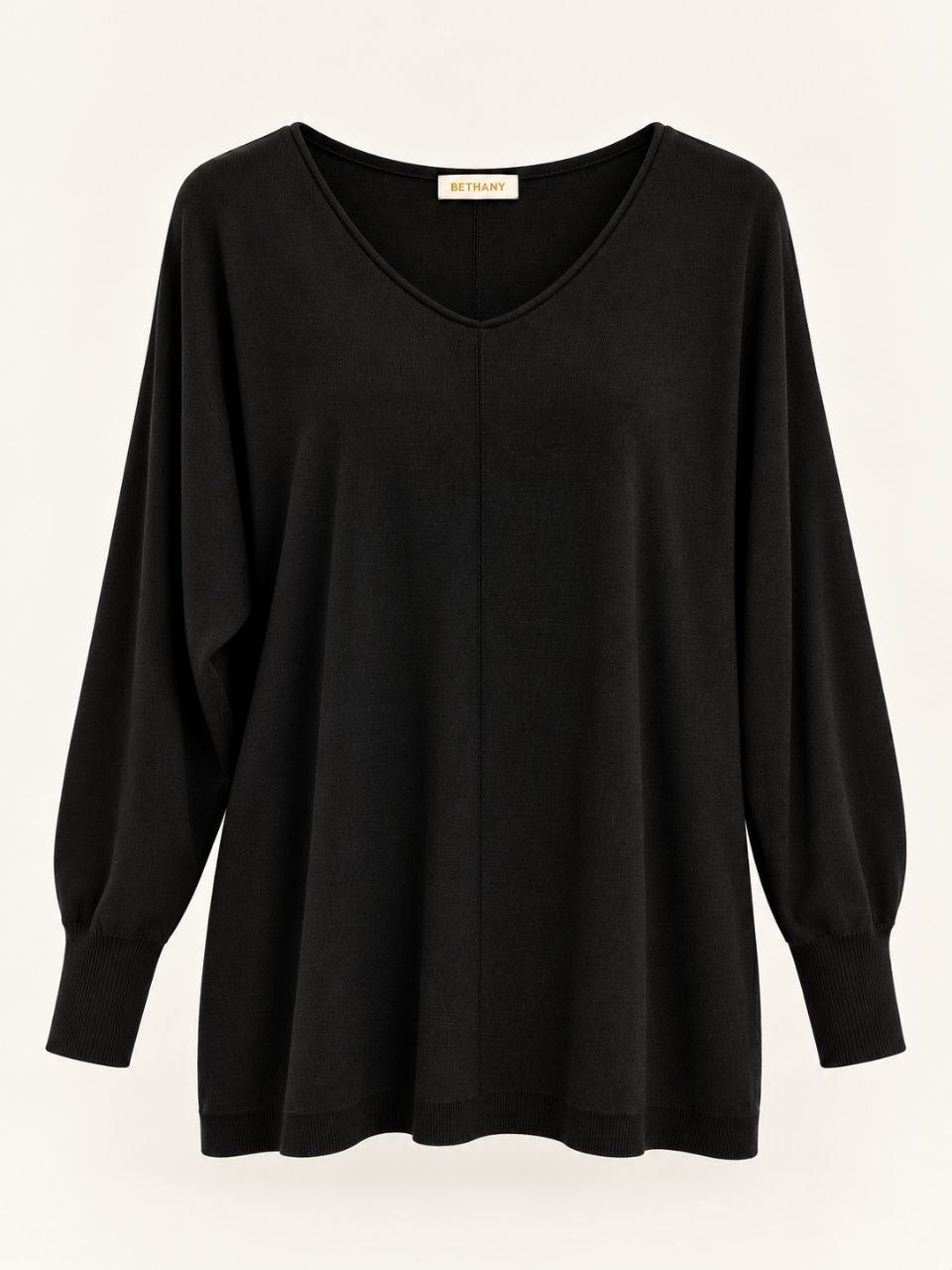 Maglia Olivia Scollo a V e Vestibilità Morbida