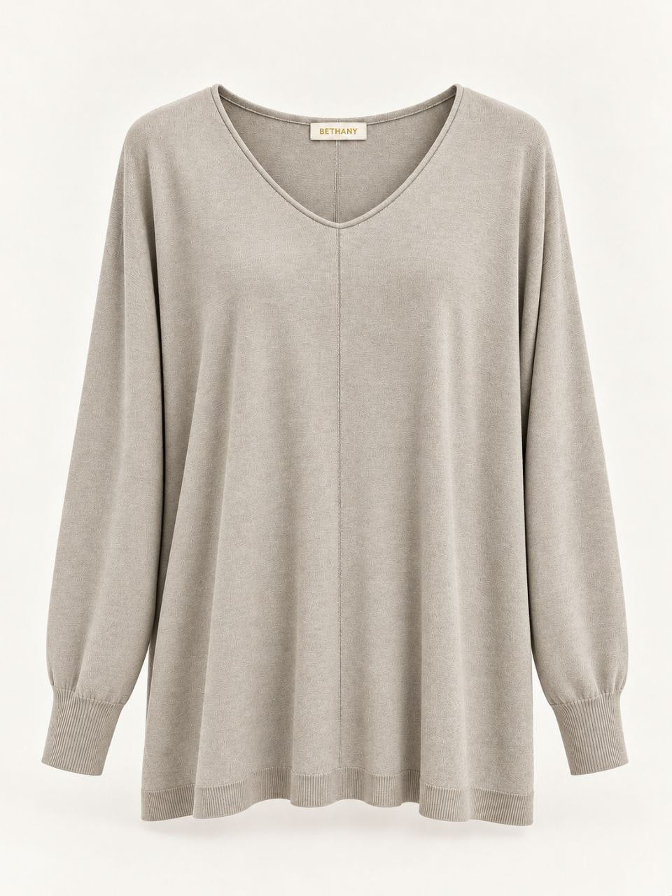 Maglia Olivia Scollo a V e Vestibilità Morbida