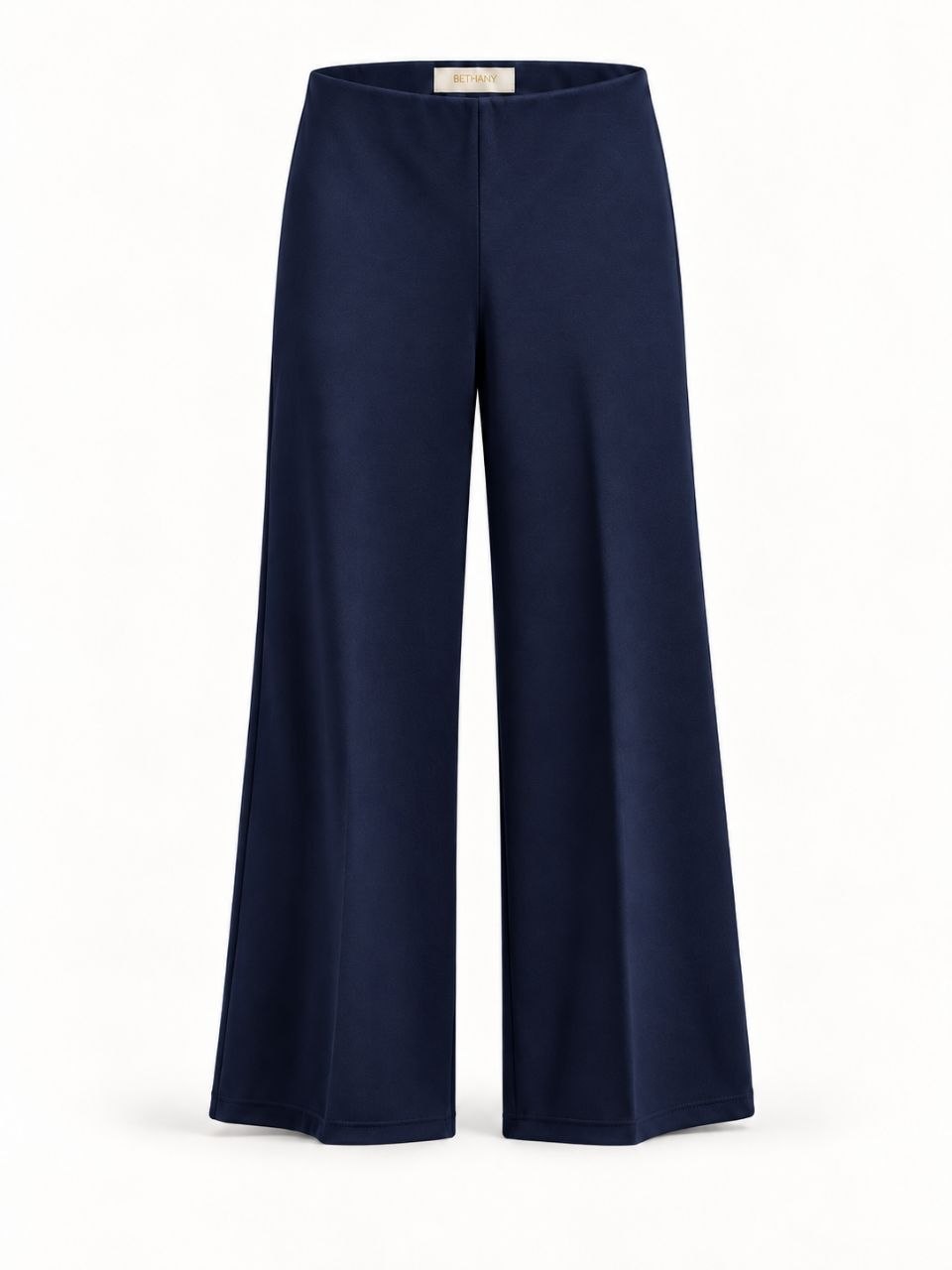 Pantaloni Palazzo Isabella  Vita Alta, Gamba Larga e Vestibilità Morbida